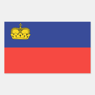 Liechtenstein flag sticker