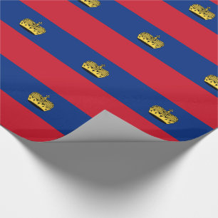 Liechtenstein Flag Wrapping Paper