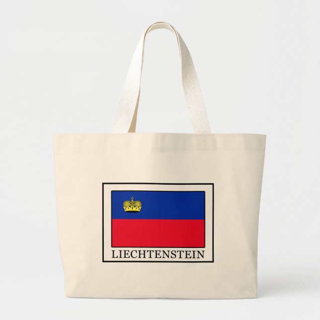 Liechtenstein Large Tote Bag (Front)