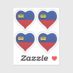 Liechtenstein love flag pride
