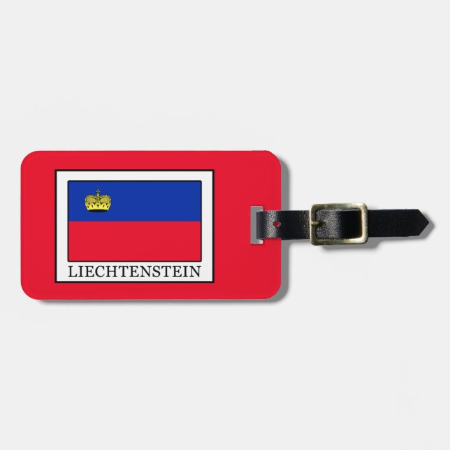 Liechtenstein Luggage Tag (Front Horizontal)