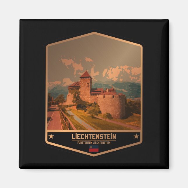 Liechtenstein Magnet (Front)