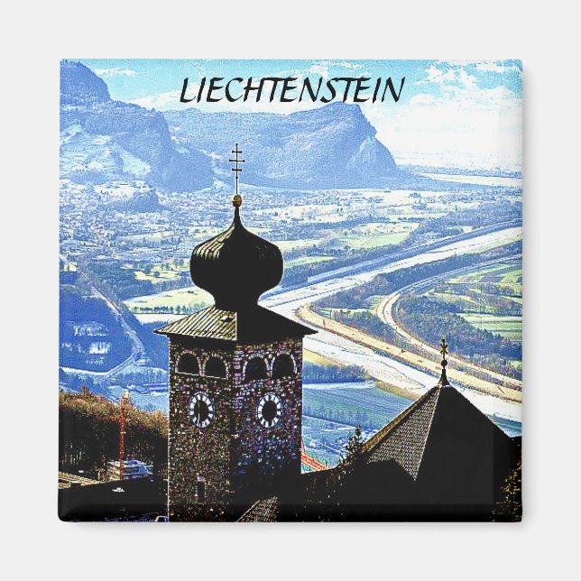 LIECHTENSTEIN MAGNET (Front)