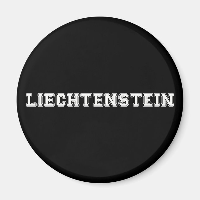 Liechtenstein Magnet (Front)