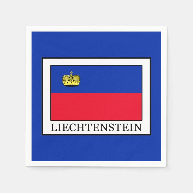 Liechtenstein Napkin (Front)