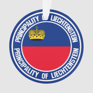 Liechtenstein Round Emblem Ornament