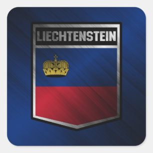 Liechtenstein Square Sticker