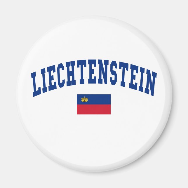 Liechtenstein Style Magnet (Front)