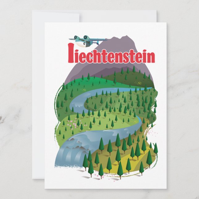 liechtenstein Travel poster (Front)