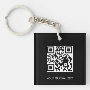 Lien de site Web QR noir Création de marque profes