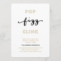 Lien Pop Fizz | Invitation de fête de vacances