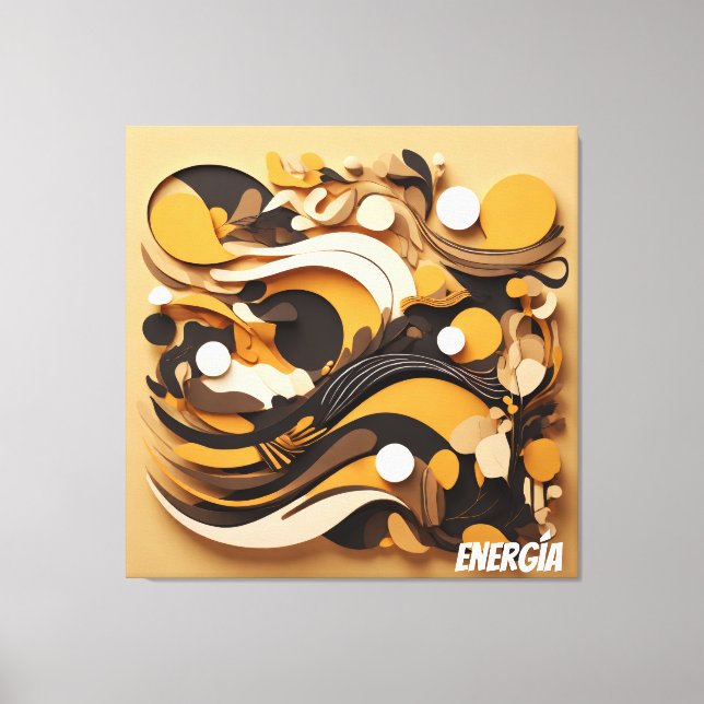 Lienzo Decorativo Biodiversidad Solar Energía Canvas Print (Front)