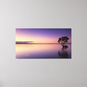 Lienzo Triptico Natural Landscape Lake Canvas Print