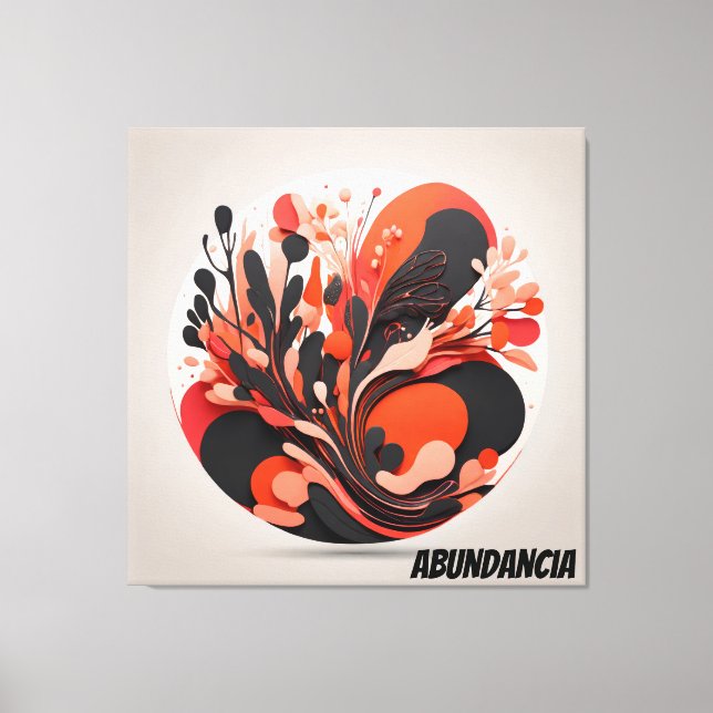 Lienzo Tropical Abundancia y Naturaleza Canvas Print (Front)