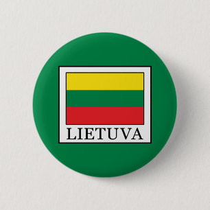 Lietuva 2 Inch Round Button
