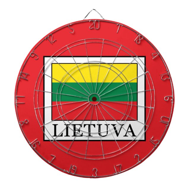 Lietuva Dartboard (Front)