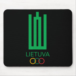 Lietuva Gediminas Rings Mouse Pad