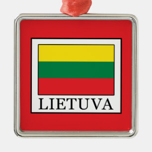 Lietuva Metal Ornament
