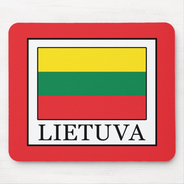 Lietuva Mouse Pad (Front)