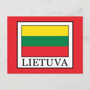 Lietuva Postcard