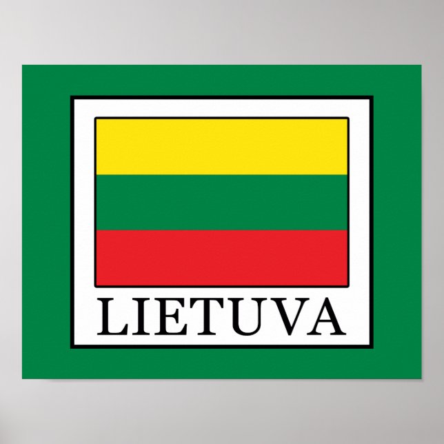 Lietuva Poster (Front)