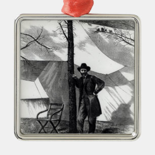 Lieutenant General Ulysses S. Grant Metal Ornament