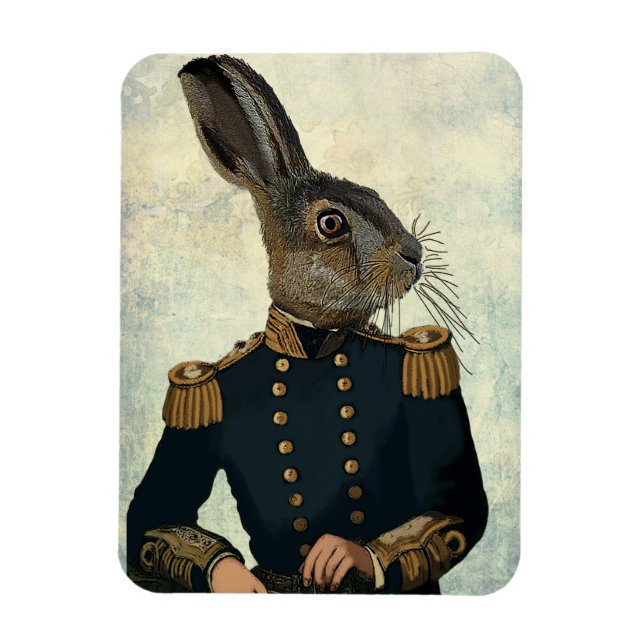 Lieutenant Hare 2 Magnet (Vertical)