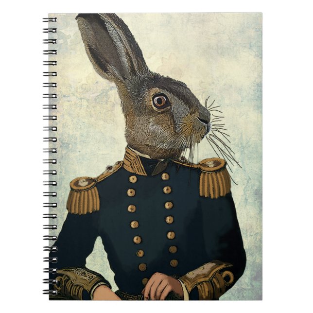 Lieutenant Hare 2 Notebook (Front)