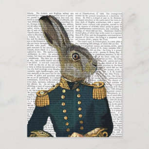 Lieutenant Hare Postcard