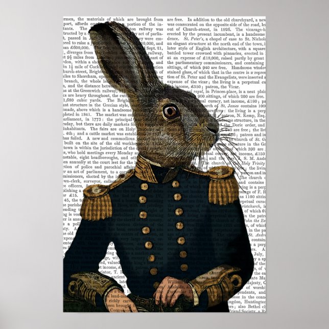 Lieutenant Hare Poster (Front)