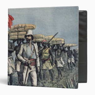 Lieutenant Mizon  on his 1892 Mission Binder