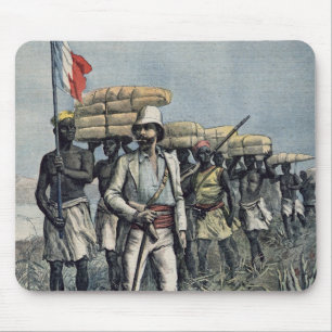 Lieutenant Mizon on his 1892 Mission Mouse Pad