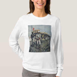 Lieutenant Mizon on his 1892 Mission T-Shirt