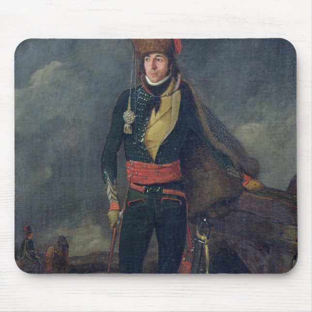 Lieutenant of the 8th Hussars Mouse Pad (Front)