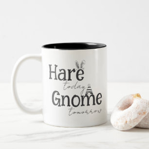 Lièvre Aujourd'Hui, Gnome Demain Café Mug