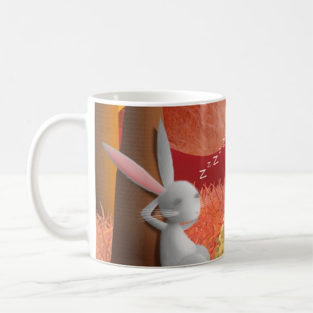Lièvres et tortue 2 - tasse (Gauche)