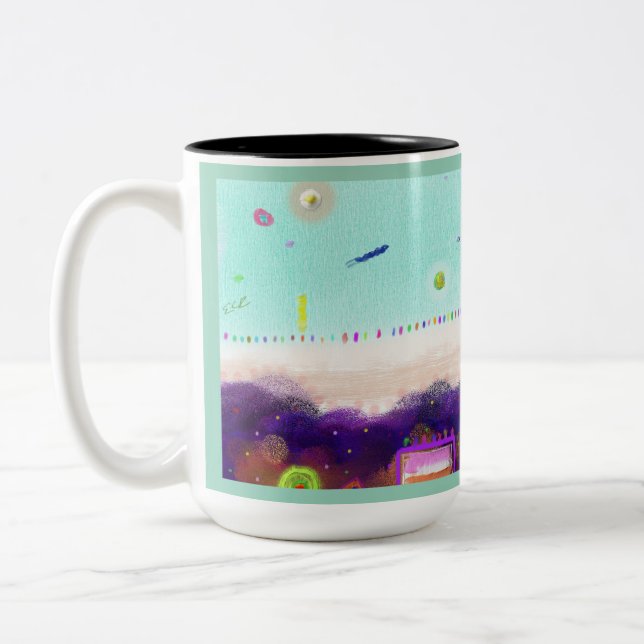Life Aboard Another Planet Mug (Gauche)