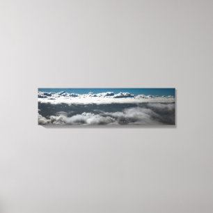 Life Above & Beyond The Clouds Panoramic Canvas Print