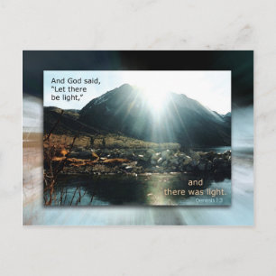 Life and Light Postcard
