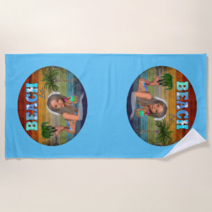 Life at The Beach  Beach Towel