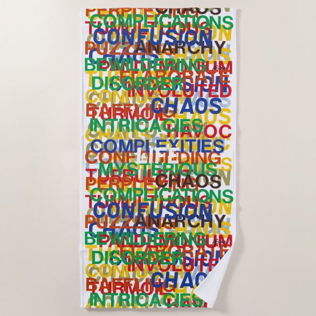 Life Beach Towel (Front)