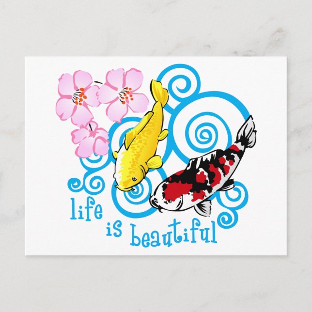 Life Beautiful Postcard (Front)