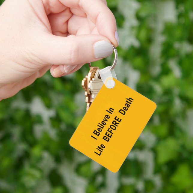 Life Before Death Keychain (Hand)