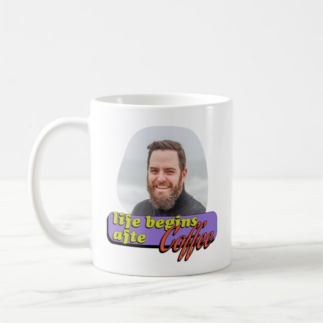 life begins after coffee mug (Left)