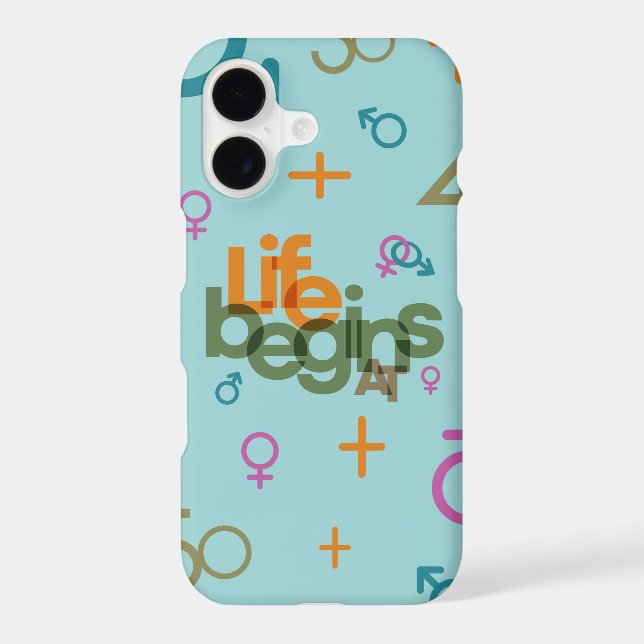 Life Begins At (Customize) | (Back)