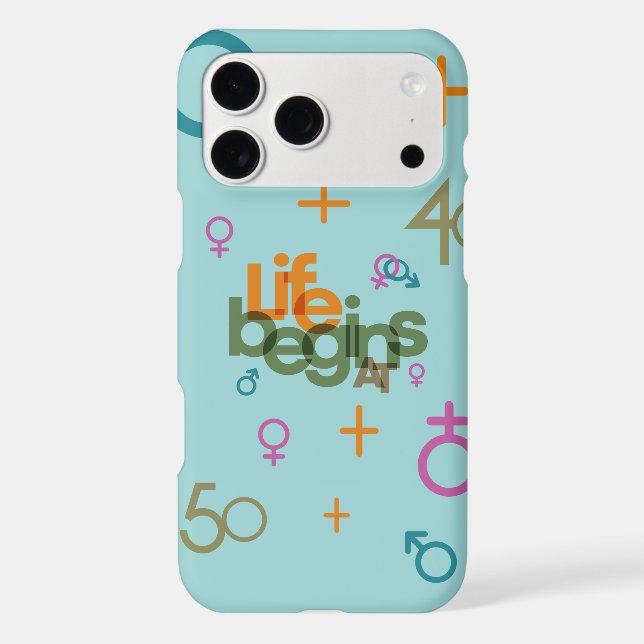 Life Begins At (Customize) | (Back)