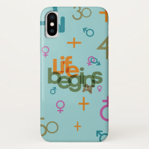 Life Begins At (Customize) Case-Mate iPhone Case