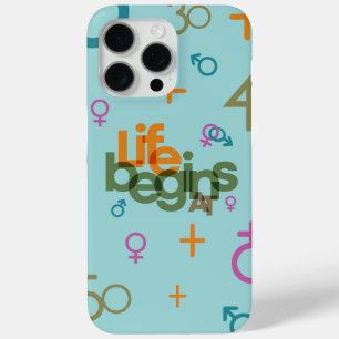 Life Begins At (Customize)   iPhone 15 Pro Max Case