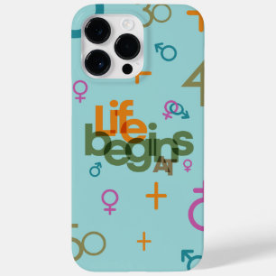 Life Begins At (Customize)   Case-Mate iPhone 14 Pro Max Case