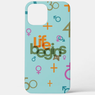 Life Begins At (Customize) iPhone 12 Pro Max Case